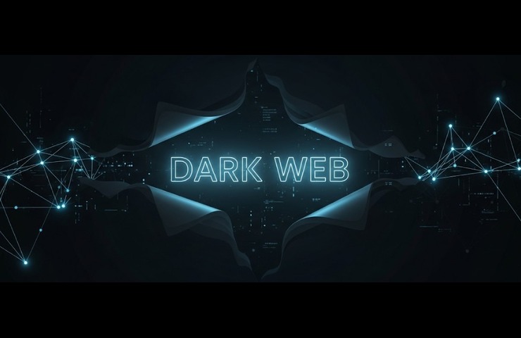 Revealing the Shadows: A Disturbing  Inside Look at the Dark Web Illustration