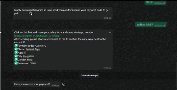Scam Job Alert